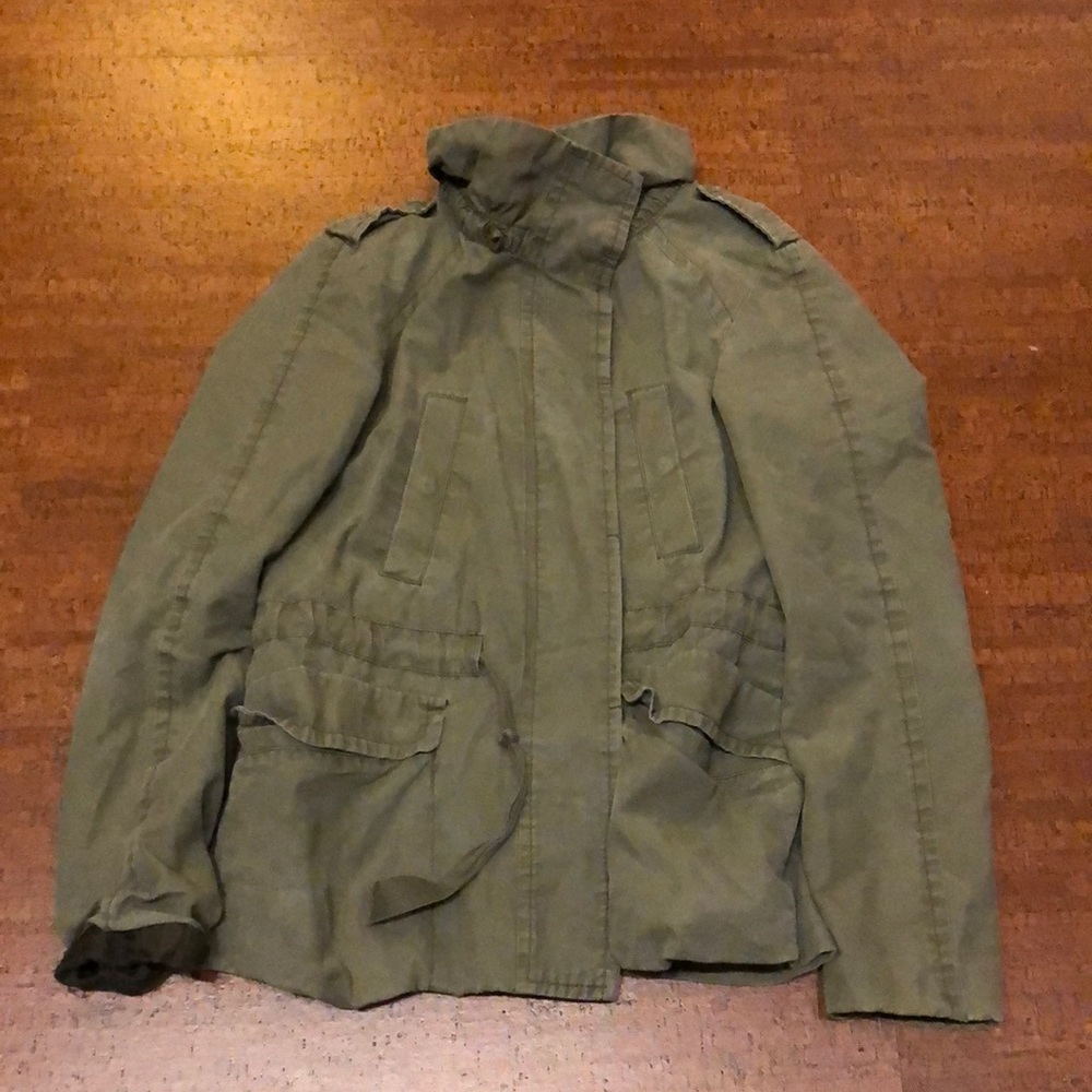 GAP green khaki jacket